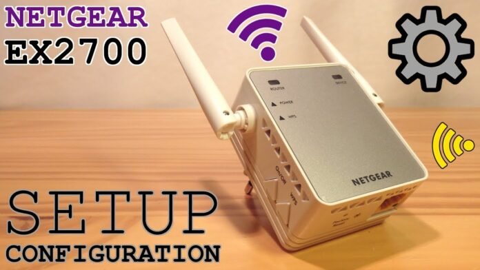 setting up wifi extender netgear