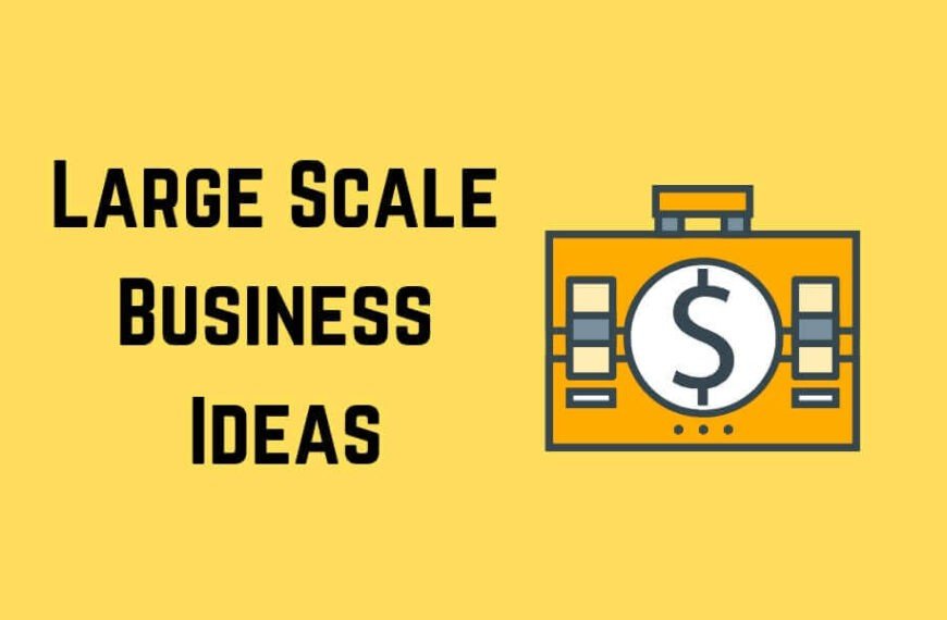 Most Profitable Large Scale Business Ideas