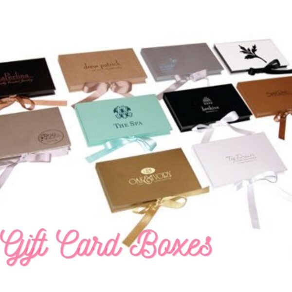 Gift Card Boxes