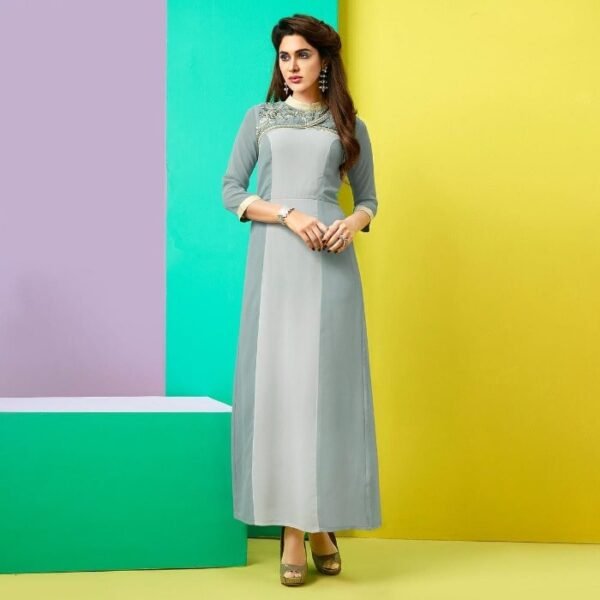 Girl Worn Georgette Kurti