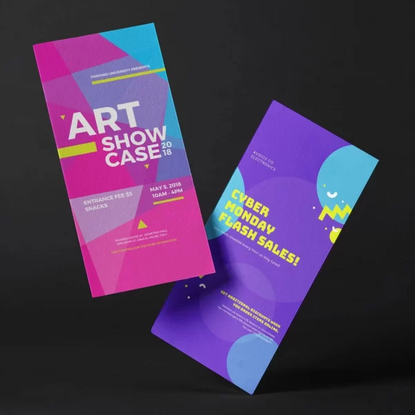 How To Add Tear Off Tabs To Your Flyers?