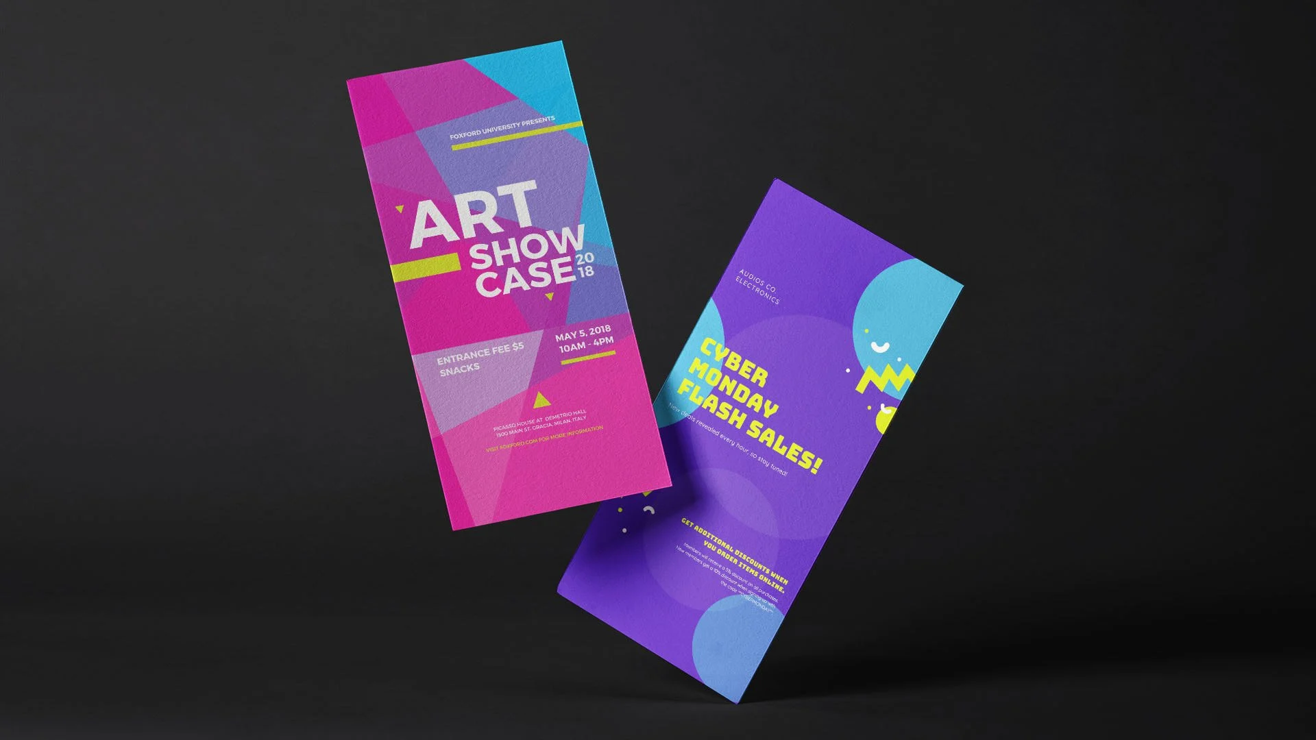 How To Add Tear Off Tabs To Your Flyers?