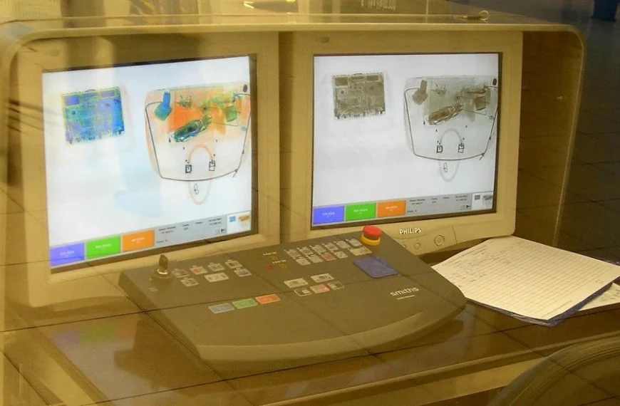 x ray baggage scanner
