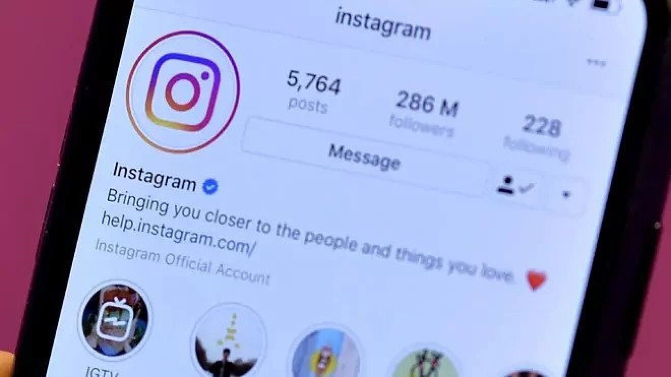 Instagram account
