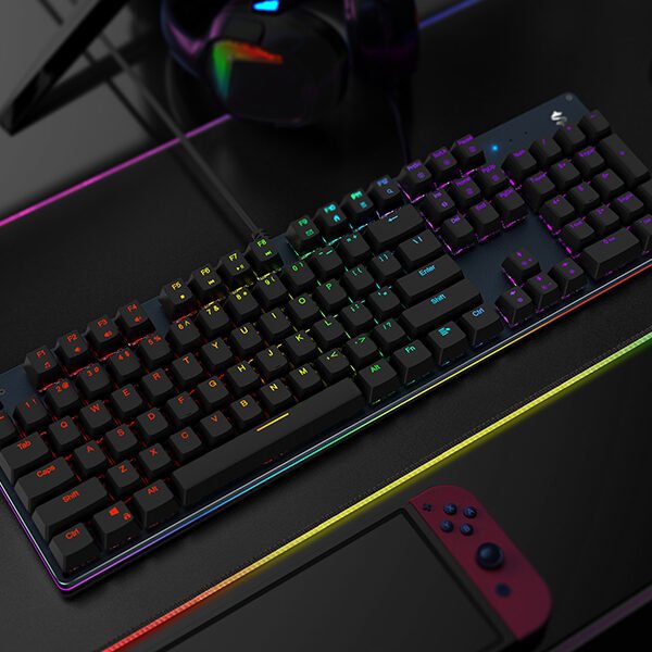 pink mechanical keyboardby