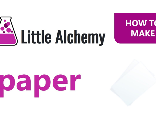 How to Make Paper in Little Alchemy