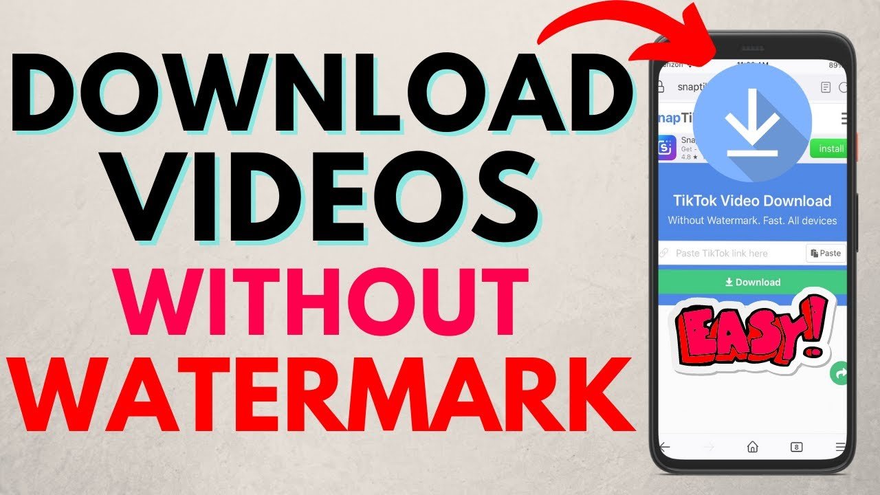 Downloading Video from Tiktok Without Watermark