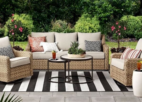 Espresso outdoor furniture