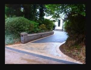 Driveway Transformation Simple Path into a Stunning Entrance