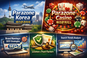 Parazone Korea SEO Analysis: Keyword Patterns, Brand Positioning, and Online Gaming Growth Strategy in the Korean Market