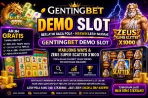 Enjoy Full PG Soft Slot Games Without Installation Using Gentingbet Demo Slot for Realistic Online Gaming Fun